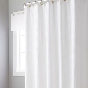 Basketweave shower curtain (Target)